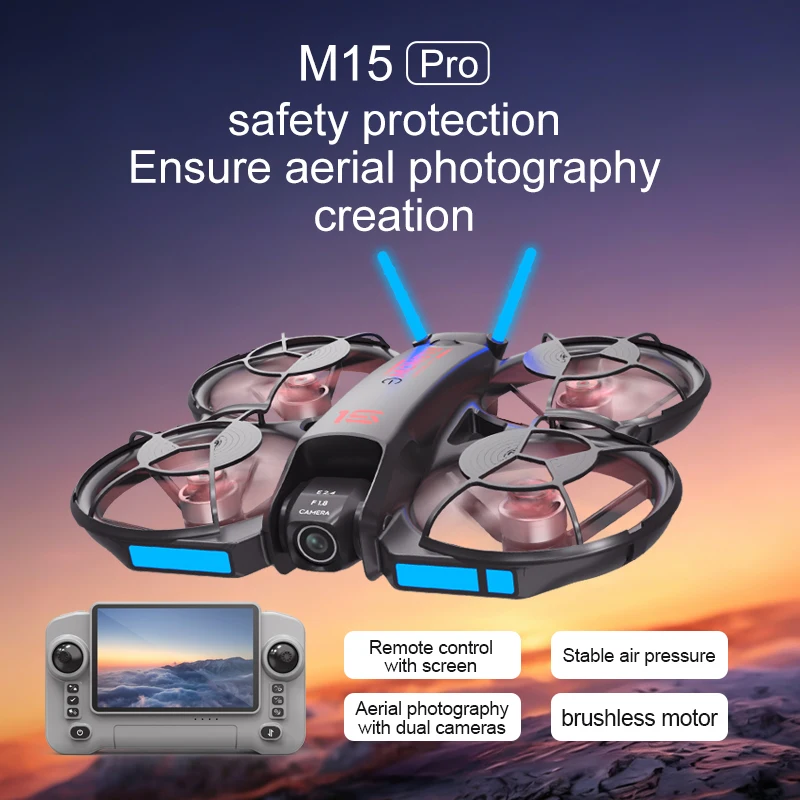 Nouveau drone FPV M15 2026 ave - Drone Racing Camera avis et prix