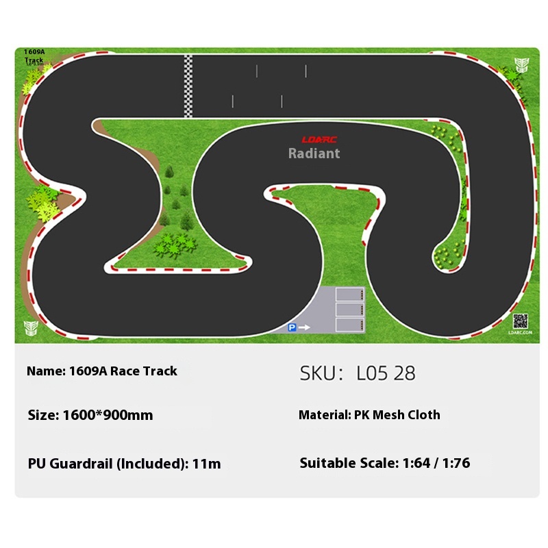 Ldarc Rc V64 1:76 240*120cm té - Drone Racing Gate avis et prix